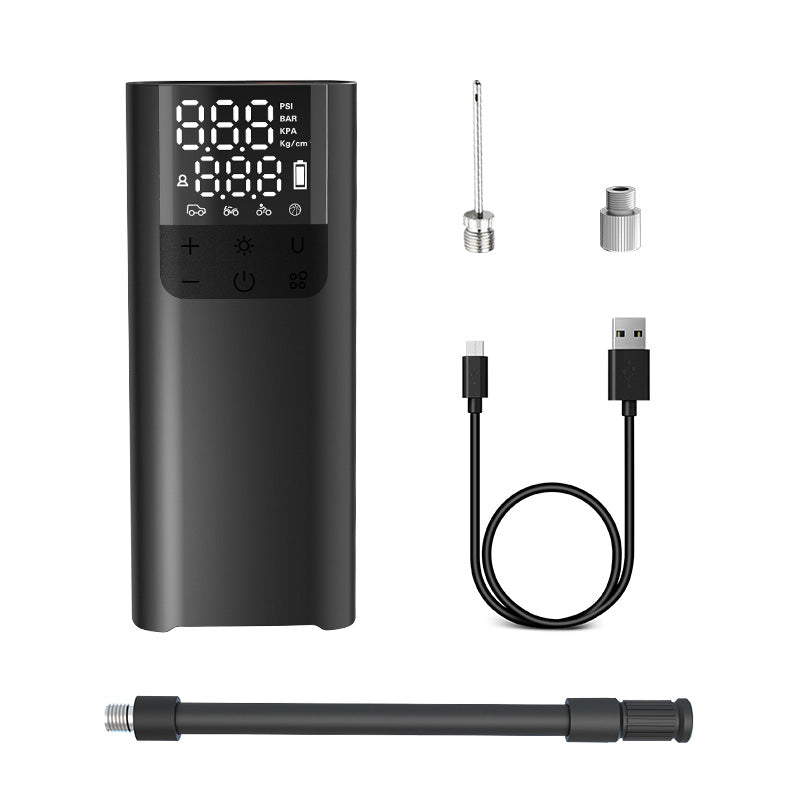 LP5 17-Cylinder High-Pressure Rapid Portable Tire Pump with Power Bank Function LP5 17-Cylinder High-Pressure Rapid Portable Tire Pump with Power Bank Function